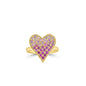 Heart rings 14k